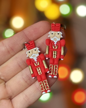 Kolczyki DZIADEK DO ORZECHÓW pomysł na prezent, Dont Bite