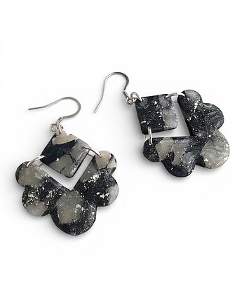 Kolczyki galaktyka z gliny polimerowej, Megan Little Things