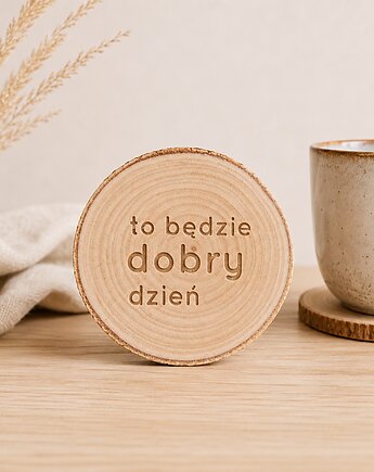 Drewniana podkładka to będzie dobry dzień, Drewniane dodatki