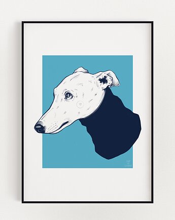 Plakat - Charcik w sweterku, Cup of Layna