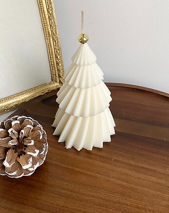 Świeca ekologiczna sojowa dekoracyjna "Christmas Tree " 116x73mm, Coccola JEWELLERY