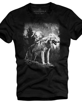 T-shirt męski UNDERWORLD Wolf in mountains, UNDERWORLD