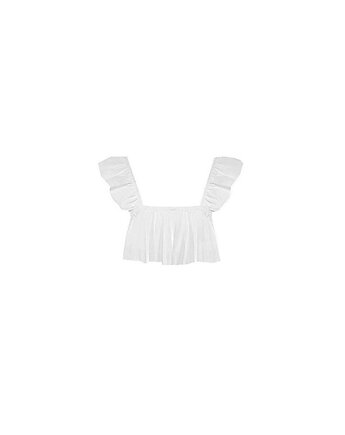 IRIS top white, makotaistudio