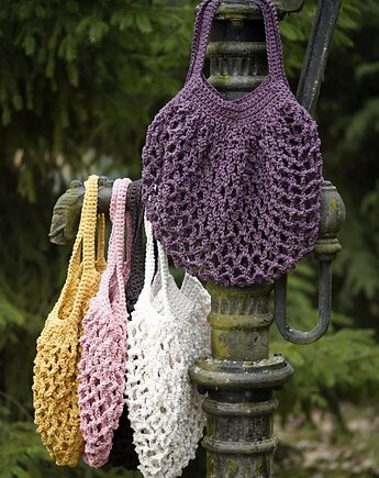 Boho Bag Siatka Fiołek, Karolina Herra