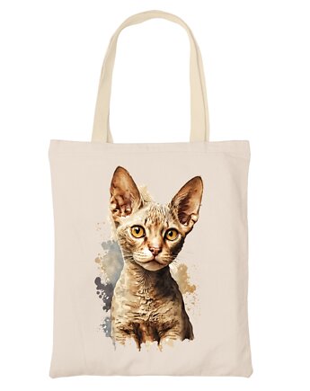 Torba z kotem devon rex kocia mama kociara, EvienArt