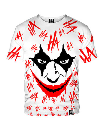 Damski T-shirt DR.CROW Joker White, DrCrow