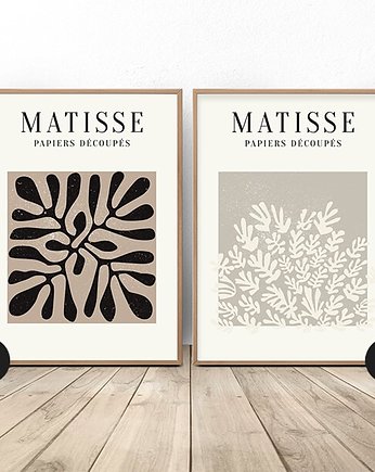 Zestaw dwóch plakatów "Rośliny" Henri Matisse A3 (297mm x 420mm), scandiposter