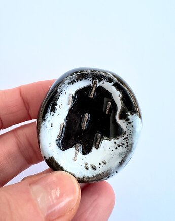 Kamień antystresowy, worry stone , miziak, Glina & Lina