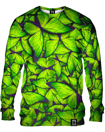 Bluza Bez Kaptura Męska DR.CROW Motyle Green, DrCrow