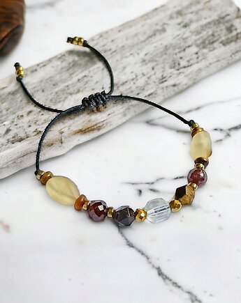 LEW - zodiac collection - NEW złoty hematyt, kaktusia