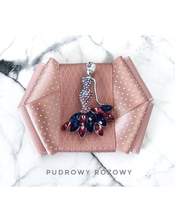 Limitowana Kolekcja z Damą Ekskluzywna seria NEW, Pudrowy Różowy
