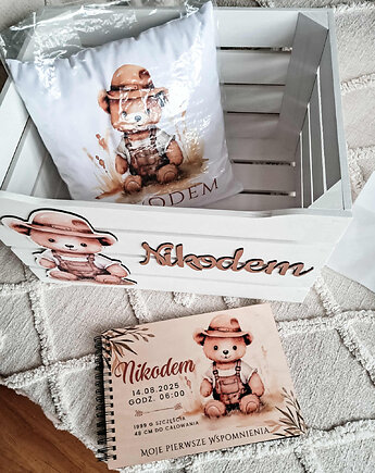 ZESTAW PODUSZKA SKRZYNIA Meble dziecięce pojemnik  na zabawki, LOO LOO DREAM
