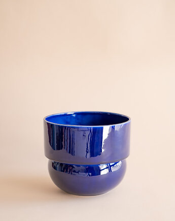 Osłonka na roślinę Ø20cm Runo Large (kobaltowa), FORMY PROSTE