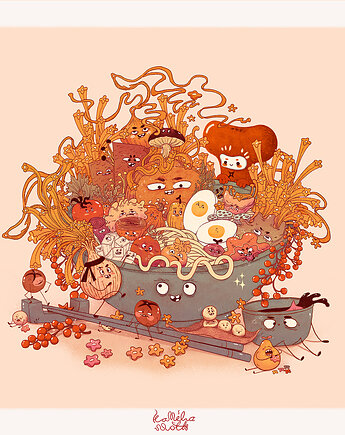 Ilustracja Kamaramen, kamilamoth