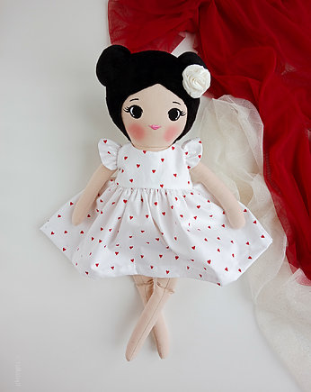 Lalka szmaciana Valentine's, lalka walentynka, OSOBY - Prezent dla dziewczynki