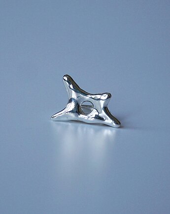 Pierścionek srebrny Sol II, Gutowska jewelry