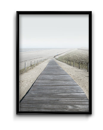 Plakat Plaża we mgle, OKAZJE - Prezenty pod Choinkę