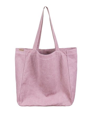 Lazy bag torba różowa na zamek / vegan / eco, hairoo