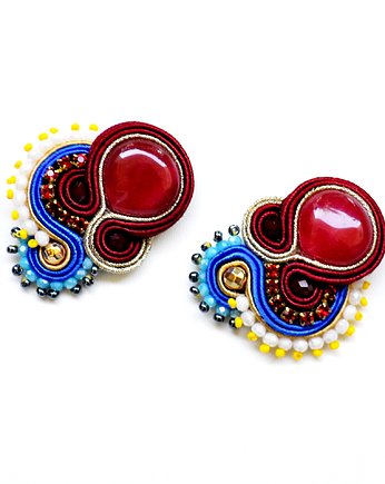 Sutaszowe kolczyki BRINDISI, Sylwia Żak