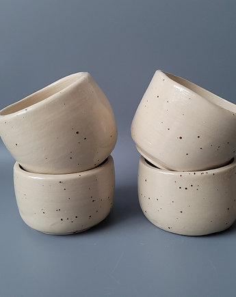 Komplet czarek 4szt, White Cup
