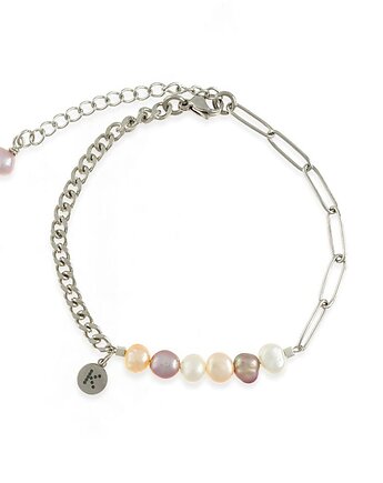 Baby Bestseller! Bransoletka z trójkolorowymi Perłami, Kulka Bransoletki