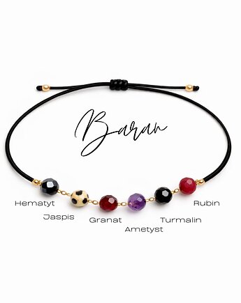 ZODIAK, Bransoletka Glam, Baran, GLAM