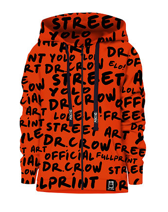 Bluza Zamek Dziewczynka DR.CROW Dr.Crow Orange, DrCrow