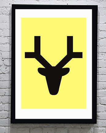 POSTER - Jeleń- 50x70cm, KOKO by HOKO
