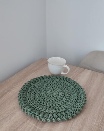Podkładka ze sznurka bawełnianego 32cm, MISZ MASZ Dorota Tyszko