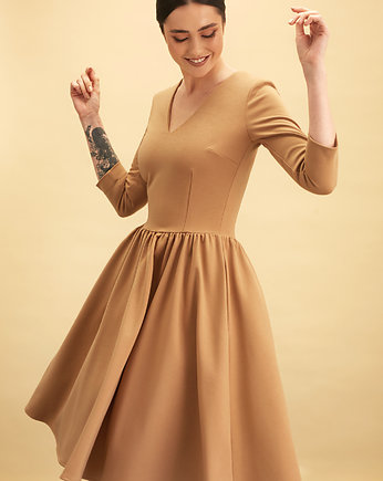 Rozkloszowana sukienka BRÛL, Kasia Miciak design