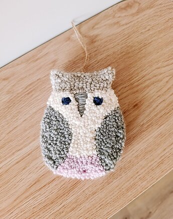 Miękka zawieszka ścienna - sówka NA ZAMÓWIENIE, Dwa Sploty