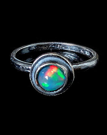 Pierścionek paradise- opal, Pracownia Neores