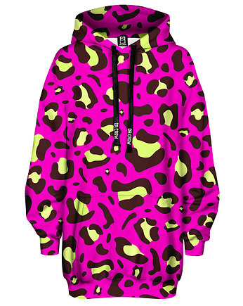 Bluza Oversize Tunika DR.CROW Panterka Pink, DrCrow