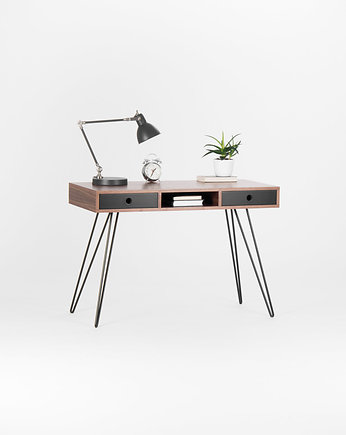 Biurko, stół, blat roboczy ze stalowymi nogami, Mo Woodwork