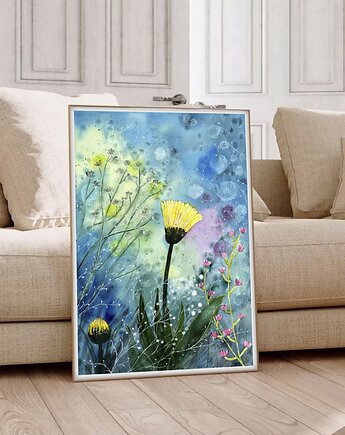 Plakat. Łąka, Malgorzata Domanska