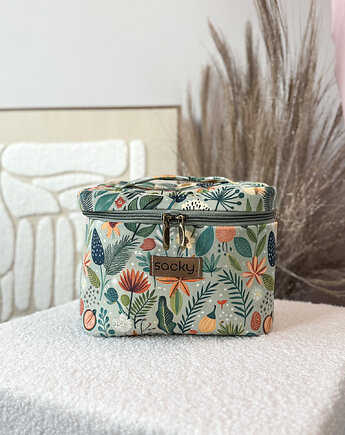Kosmetyczka welurowa podróżnik savanna, sacky bag