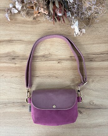 Saszetka, nerka, Dusty Rose, Maki Handmade