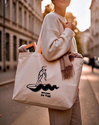 Torba plażowa Walking on tide, Cudowianki