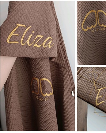 Personalizowany ręcznik z katurkiem 100 x 100 cm (kolory), Little Angels