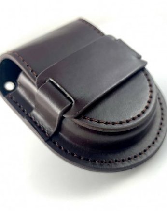 SKÓRZANA Sakiewka na zegarek - Szlufka (Brown)