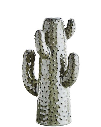 Wazon kaktus Tunis zielony kamionka wys.21cm, OKAZJE - Prezent na Rocznice ślubu