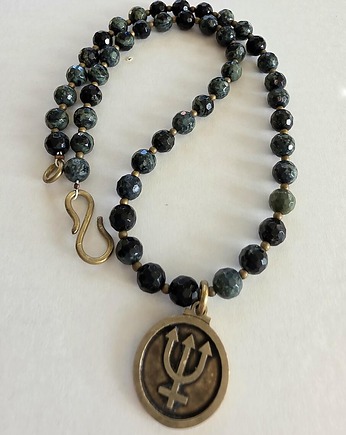 NEPTUN, naszyjnik z jaspisem Kambaba, ME PASSION Jewelry