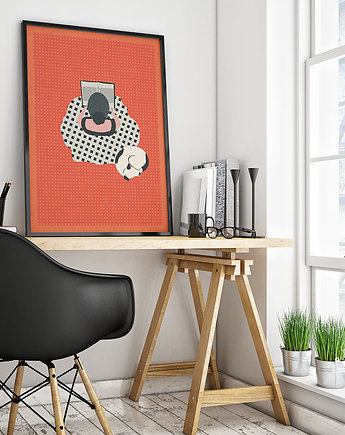 Plakat Poczytaj mi - 50x70 cm, minimalmill