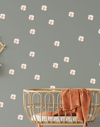 Naklejki na ścianę  Mini piwonie, Mała Pracownia DK