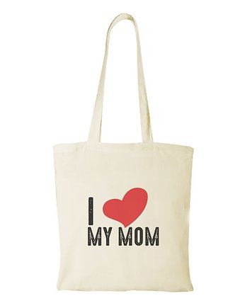 Torba bawełniana "I LOVE MY MOM", Fotobloki and decor