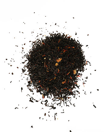 Czarna herbata Powerful Mood - skórka pomarańczy & szafran -100 g, in the mood