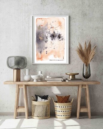 Plakat Blush No.4 Abstrakcja w Beżu, My Moment