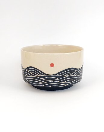 Chawan miseczka do Matchy Morze 280 ml, Lilianna Maciejka
