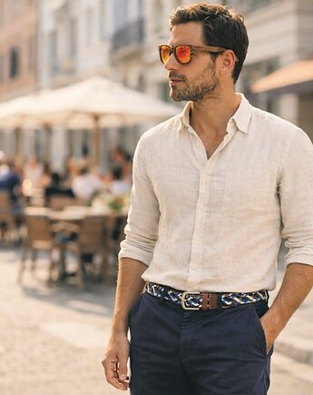 Drewniane okulary przeciwsłoneczne STARS-STRIP, Pineapplestyle