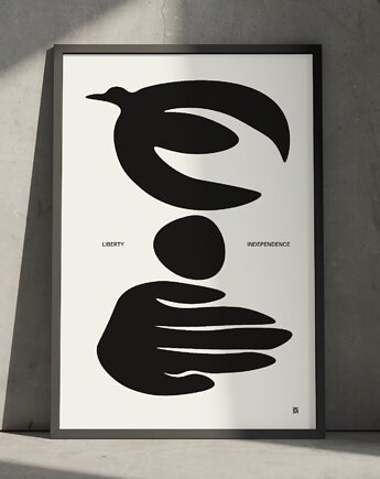 Plakat Freedom, WAVES WARSAW
